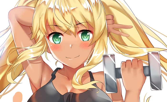 Hibiki Sakura from How Heavy Are The Dumbbells You Lift?