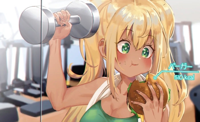 Hibiki Sakura from How Heavy Are The Dumbbells You Lift?