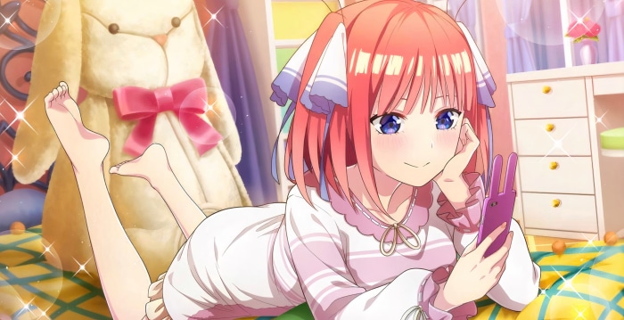 Nino Nakano from The Quintessential Quintuplets