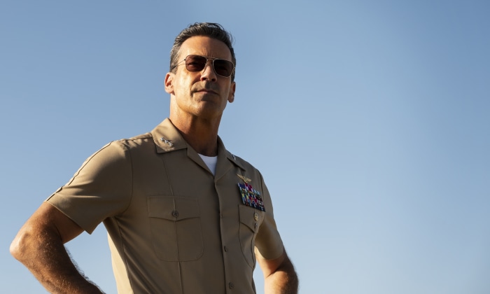 Jon Hamm in Top Gun: Maverick 4K