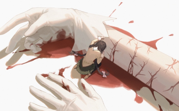 Homura Akemi from Puella Magi Madoka Magica 4K