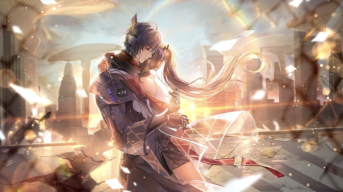 Ayn and Heroine from For All Time