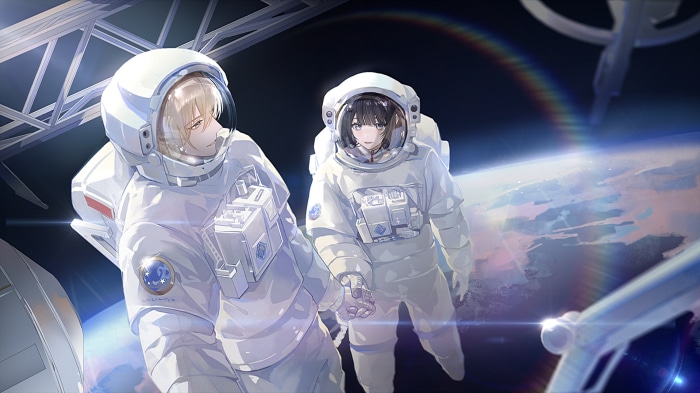 Alkaid from For All Time as Astronauts in Space