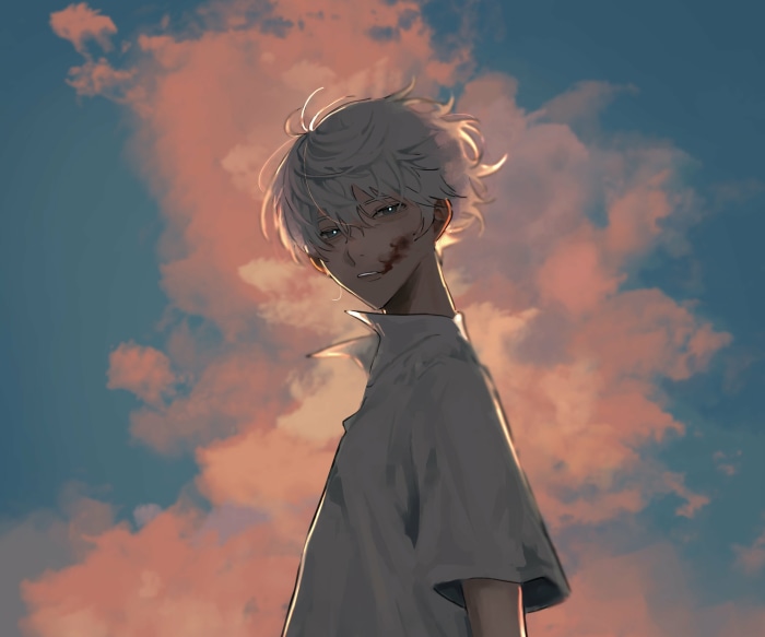 Kaworu Nagisa from Neon Genesis Evangelion
