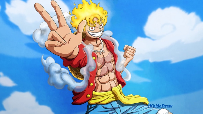 Luffy Gear 5 from One Piece