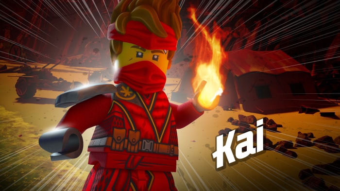 Kai from Lego Ninjago Masters of Spinjitzu