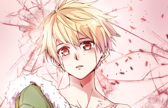 Yukine from Noragami crying