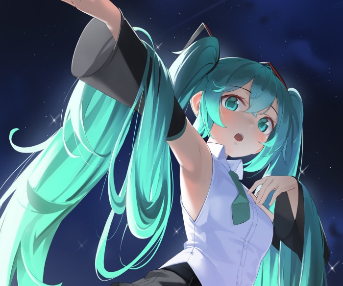 Hatsune Miku from Vocaloid