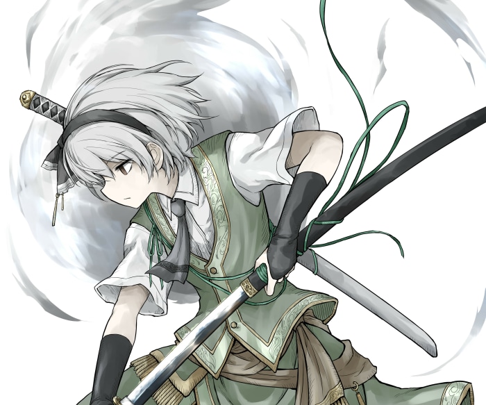 Youmu Konpaku from Touhou