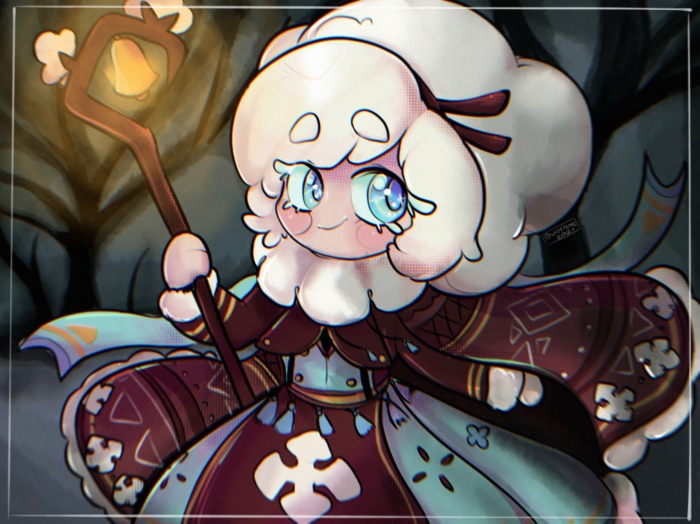 Cotton Cookie from Cookie Run: Kingdom