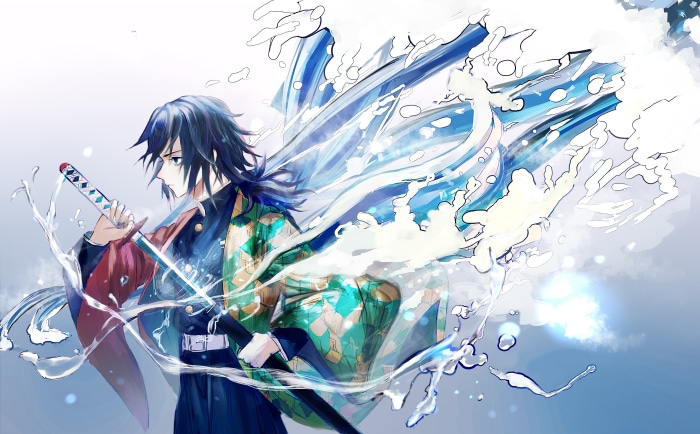 Giyuu Tomioka from Demon Slayer: Kimetsu No Yaiba