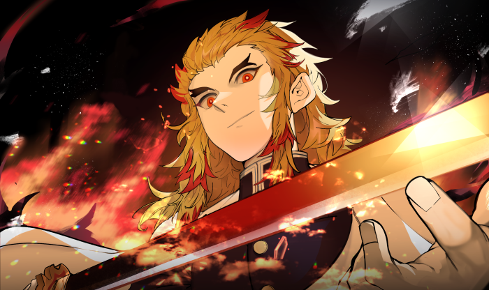 Kyojuro Rengoku from Demon Slayer: Kimetsu No Yaiba