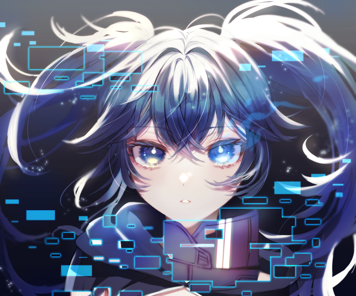 Black Rock Shooter from Black Rock Shooter: Dawn Fall