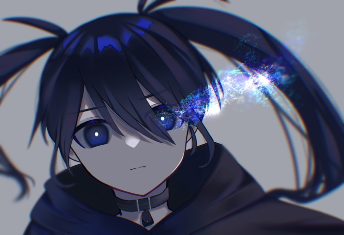 Black Rock Shooter from Black Rock Shooter: Dawn Fall