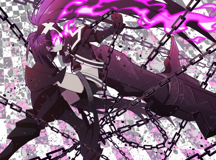 Insane Black Rock Shooter from Black Rock Shooter: Dawn Fall