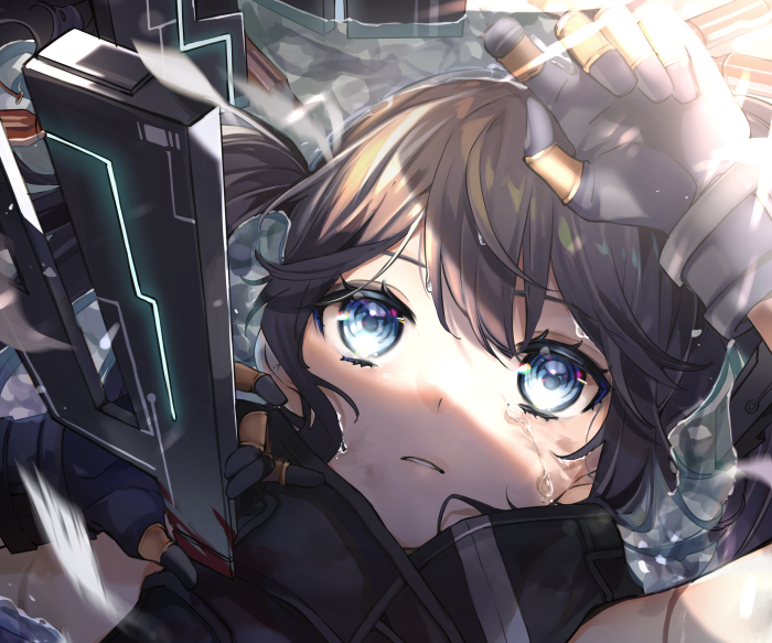 Black Rock Shooter from Black Rock Shooter: Dawn Fall