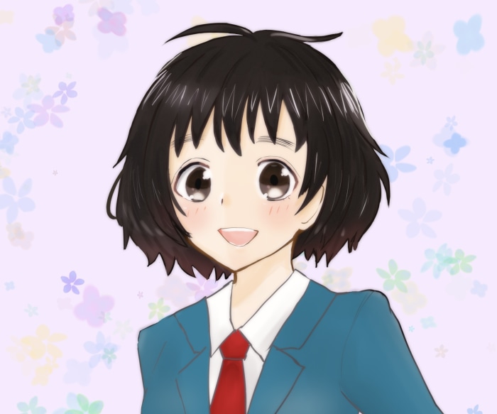 Hiyori Suzumi from To Become A Real Heroine!