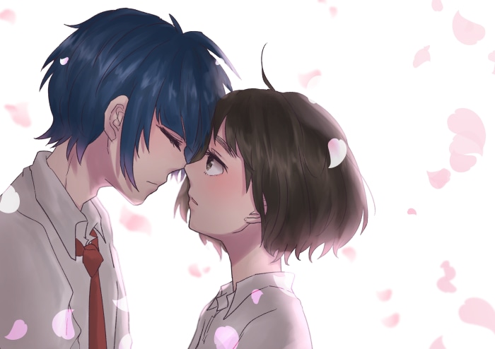 Hiyori Suzumi and Yujiro Someya from To Become A Real Heroine! 4K