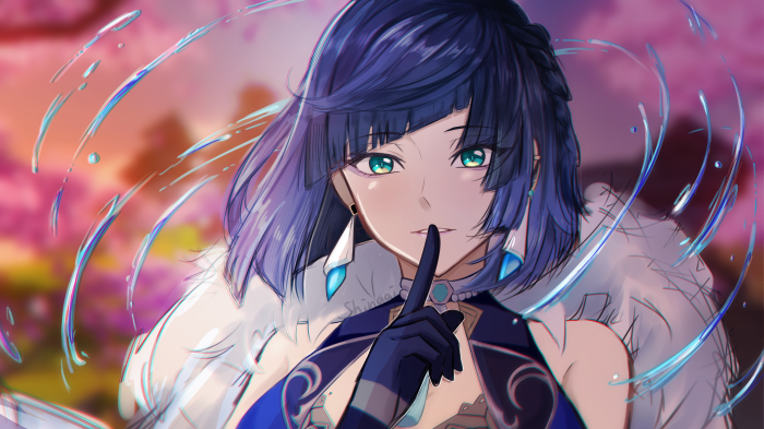 Yelan from Genshin Impact 4K