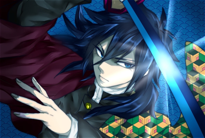 Giyuu Tomioka from Demon Slayer: Kimetsu No Yaiba