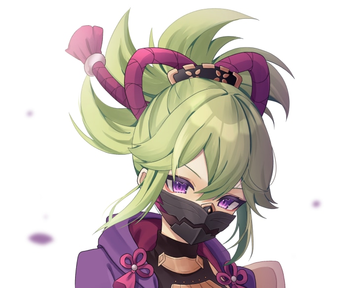 Kuki Shinobu from Genshin Impact