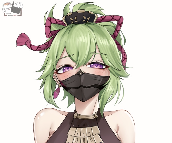 Kuki Shinobu from Genshin Impact