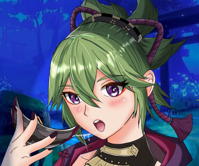 Kuki Shinobu from Genshin Impact