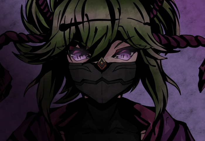 Kuki Shinobu from Genshin Impact