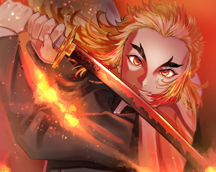 Kyojuro Rengoku from Demon Slayer: Kimetsu No Yaiba