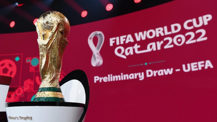 2022 FIFA World Cup Preliminary Draw Trophy