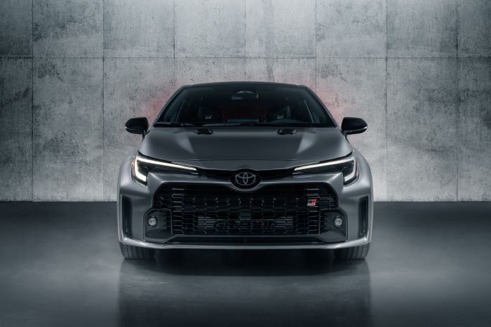 Toyota GR Corolla front view