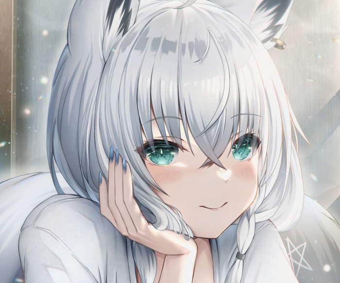 Shirakami Fubuki from Hololive