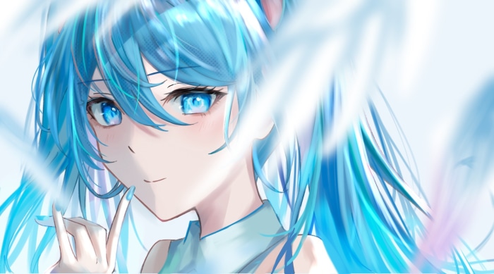 Hatsune Miku from Vocaloid