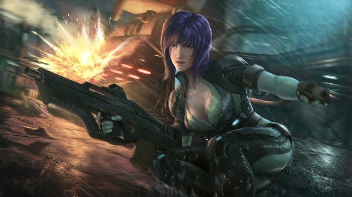 Motoko Kusanagi from Ghost In The Shell 4K