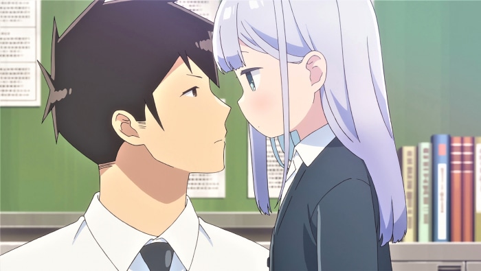 Reina Aharen and Raidou Matsuboshi from Aharen-san Wa Hakarenai 4K