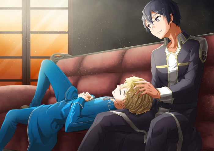 Kirito and Eugeo from Sword Art Online: Alicization