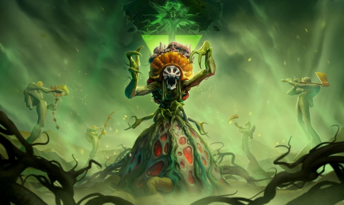 Runescape HD: Eldritch Plant Monster and Cultists
