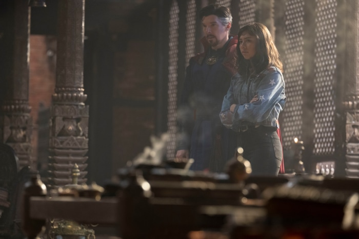 Doctor Strange and America Chavez in the Multiverse of Madness