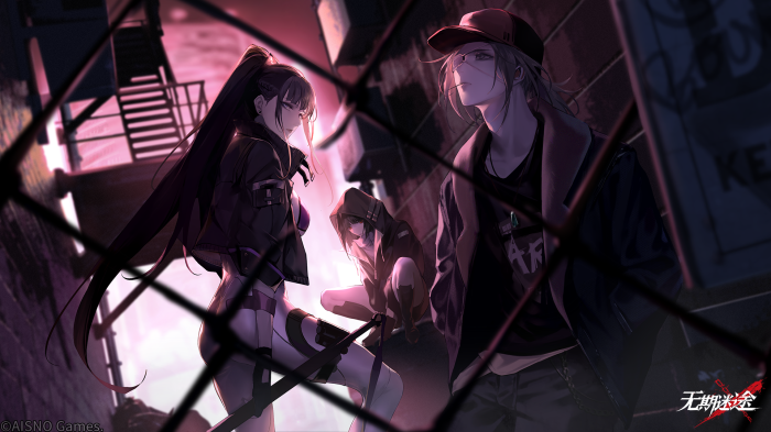 Minos Bureau Of Crisis Control characters in alley
