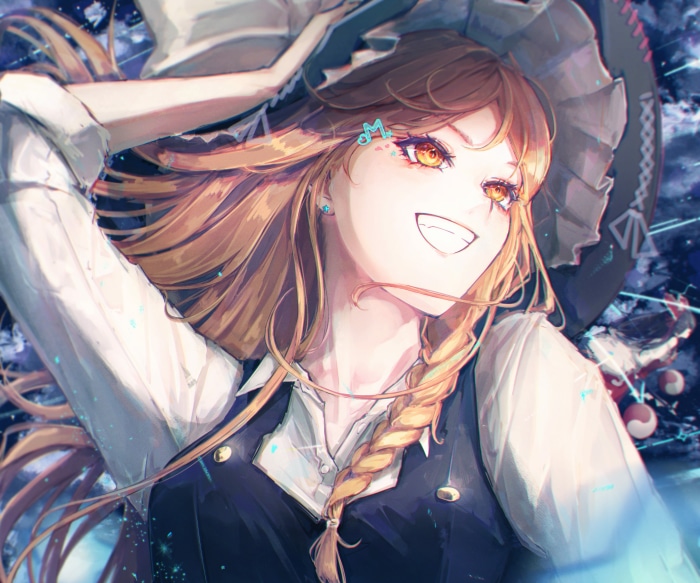 Marisa Kirisame from Touhou 4K