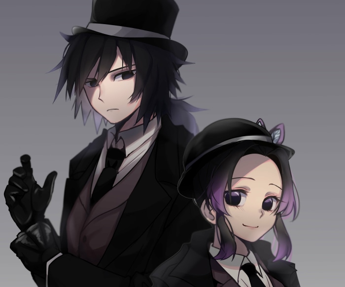 Giyuu Tomioka and Shinobu Kochou from Demon Slayer