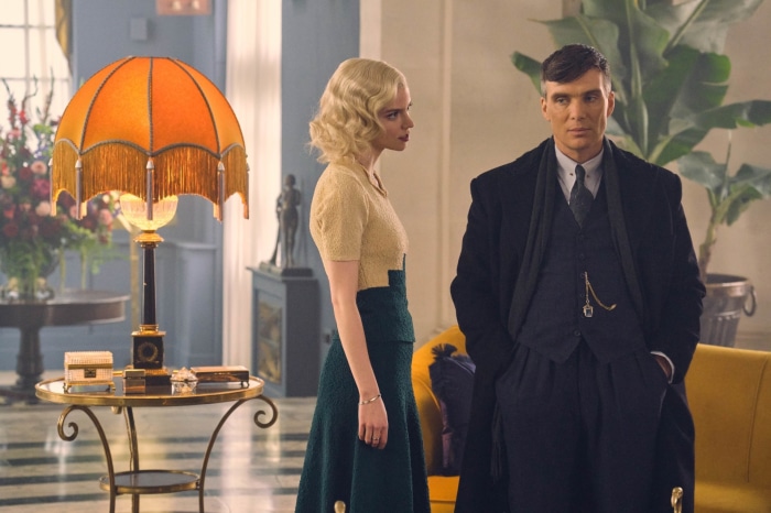 Thomas Shelby and Gina Gray from Peaky Blinders