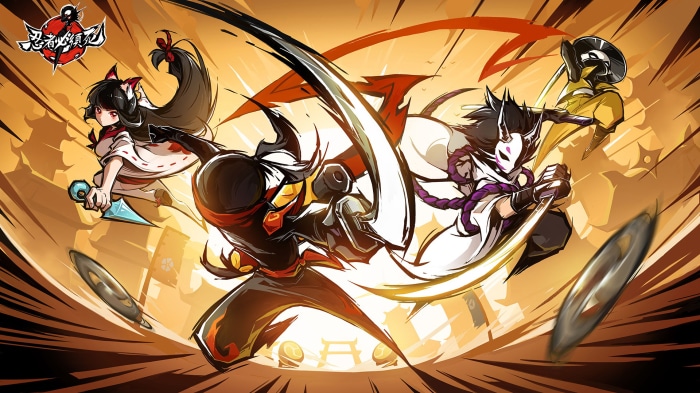 Ninja Must Die 3 characters in action