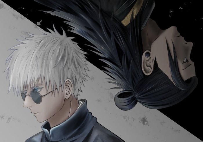 Satoru Gojo and Suguru Geto from Jujutsu Kaisen 4K