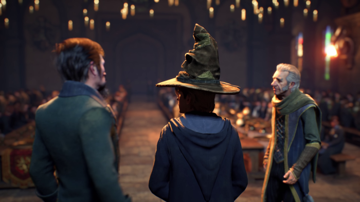 The Sorting Ceremony at Hogwarts