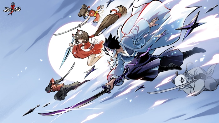 Ninja Must Die 3 characters in action