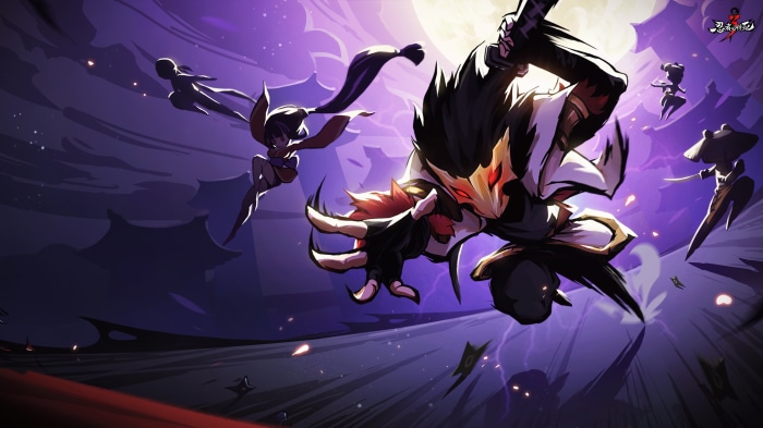 Ninja Must Die 3 characters in action