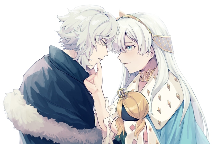 Kadoc Zemlupus and Anastasia Nikolaevna Romanova from Fate/Grand Order