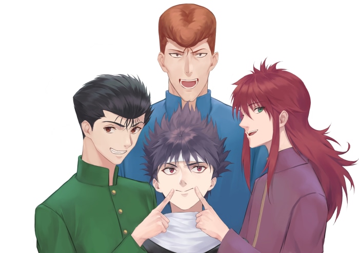 Yu Yu Hakusho Group Portrait
