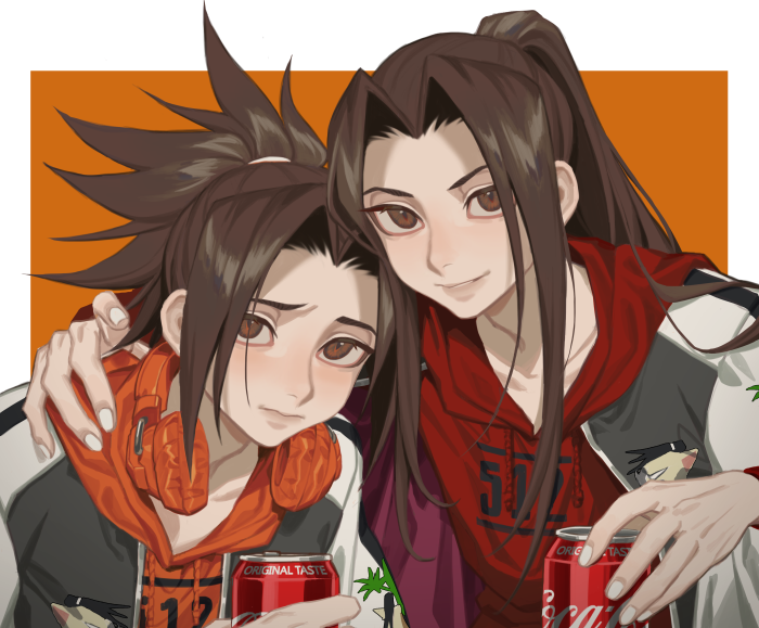 Yoh and Hao Asakura from Shaman King 4K